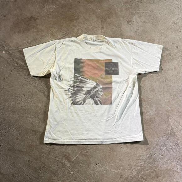 Fruit of the Loom Other - Vintage VTG 90’s Warm Springs Single Stitch Graphic T-shirt